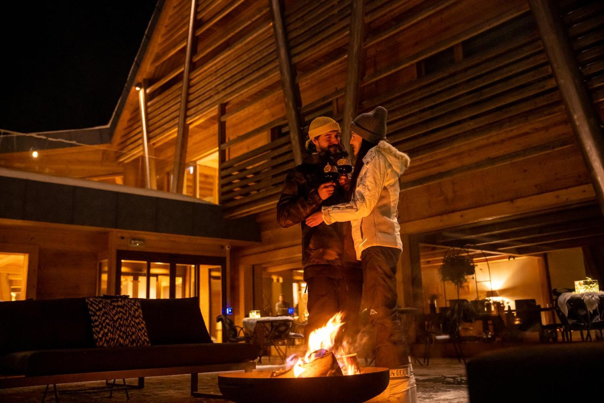 שמפולוק Au Charmant Petit Lac - Ecohotel Parc & Spa מראה חיצוני תמונה