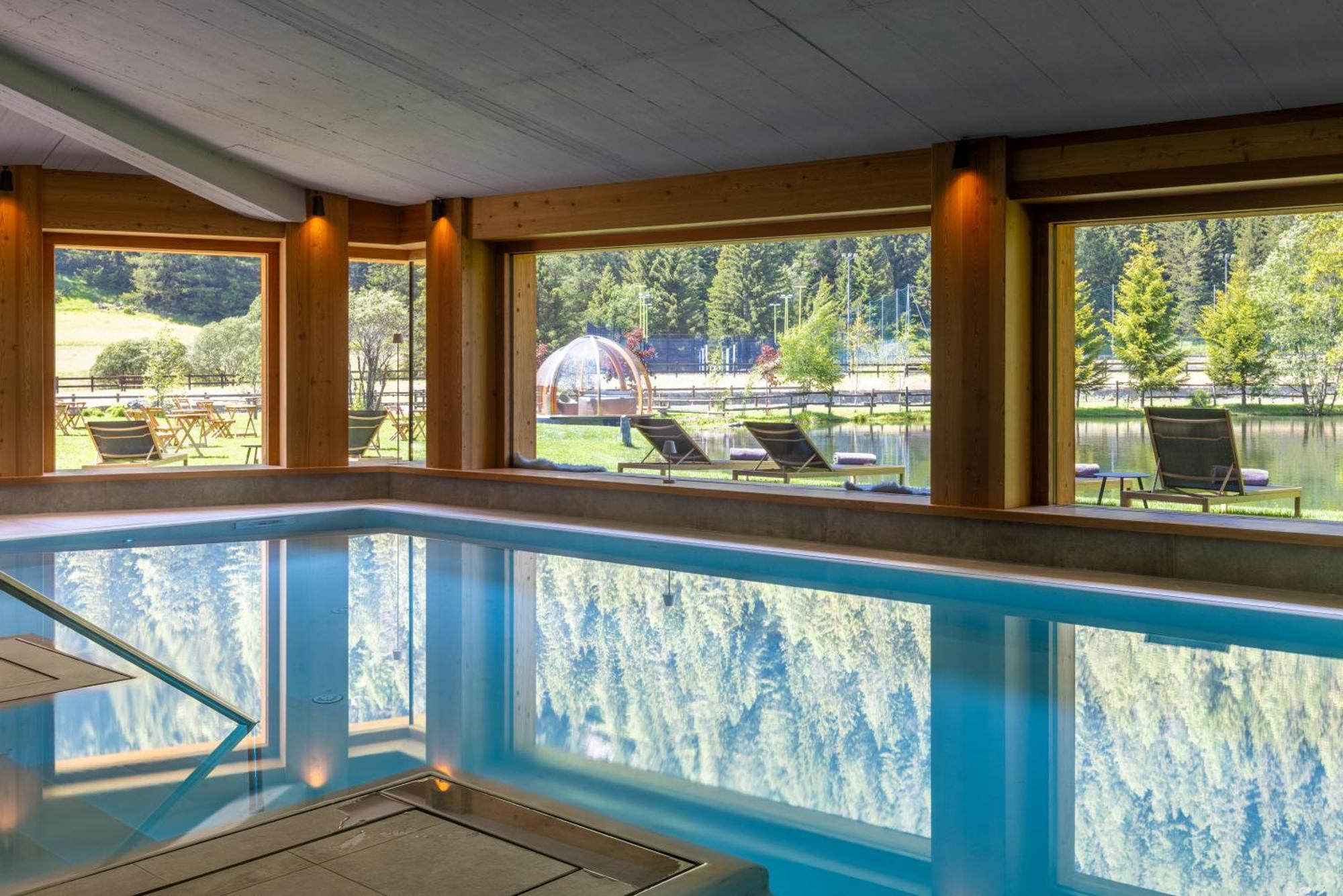 שמפולוק Au Charmant Petit Lac - Ecohotel Parc & Spa מראה חיצוני תמונה